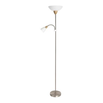 Rabalux - Golvlampa 1xE27/40W/230V + 1xE14/40W/230V