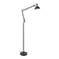 Rabalux - Golvlampa 1xE27/40W/230V svart/glansig krom