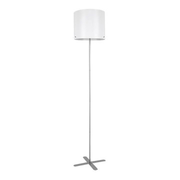 Rabalux - Golvlampa 1xE27/40W/230V vit/silver