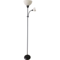 Rabalux - Golvlampa 1xE27/60W/230V + 1xE14/25W svart