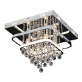 Rabalux - Kristall ytmonterad ljuskrona LED/36W/230V + 4xE14/40W