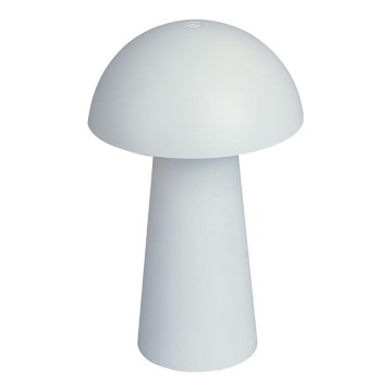 Rabalux - LED dimbar beröringsstyrd uppladdningsbar utomhuslampa LED/1,5W/5V IP44 1200 mAh USB vit