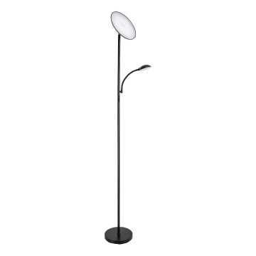 Rabalux - LED Dimbar golvlampa LED/23W/230V 3000/4200/6500 svart