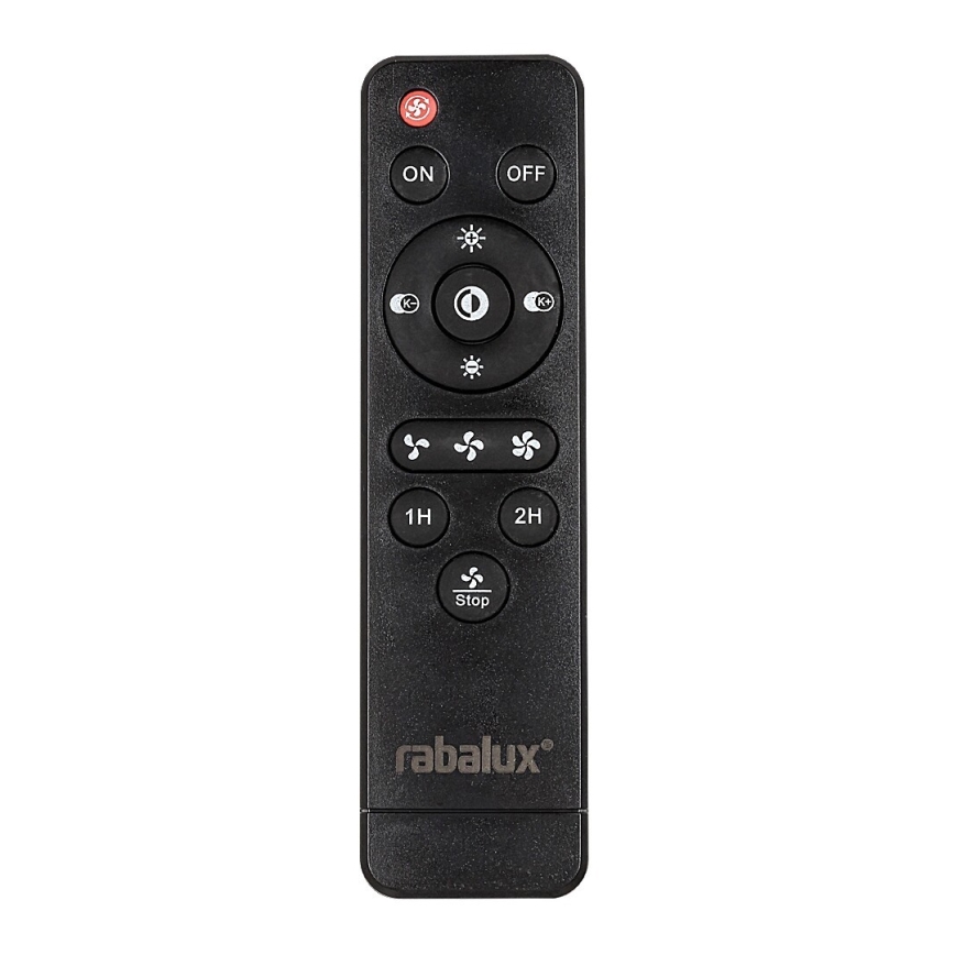 Rabalux - LED dimbar taklampa med fläkt LED/30W/230V 3000-6000K + fjärrkontroll
