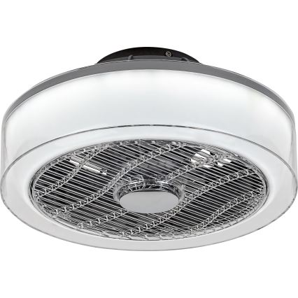 Rabalux - LED dimbar taklampa med fläkt LED/30W/230V 3000-6000K + fjärrkontroll