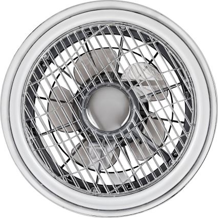 Rabalux - LED dimbar taklampa med fläkt LED/30W/230V 3000-6000K + fjärrkontroll