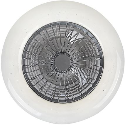 Rabalux - LED dimbar taklampa med fläkt LED/30W/230V 3000-6500K + fjärrkontroll