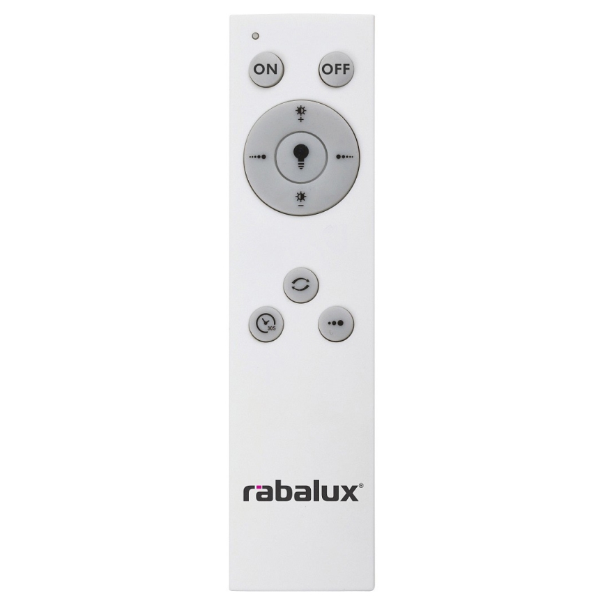 Rabalux - LED dimbar taklampa LED/38W/230V 3000-6500K vit + fjärrkontroll Ø 48 cm