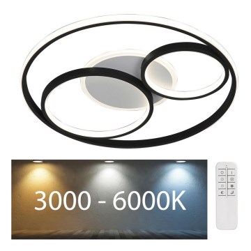 Rabalux - LED Dimbar taklampa LED/50W/230V 3000-6000K diameter 53 cm + fjärrkontroll