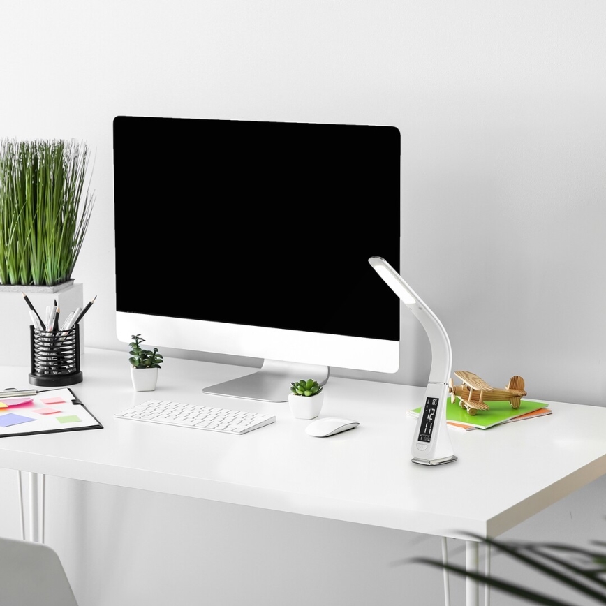 Rabalux - LED Dimbar touch Bordslampa LED/5W/230V vit