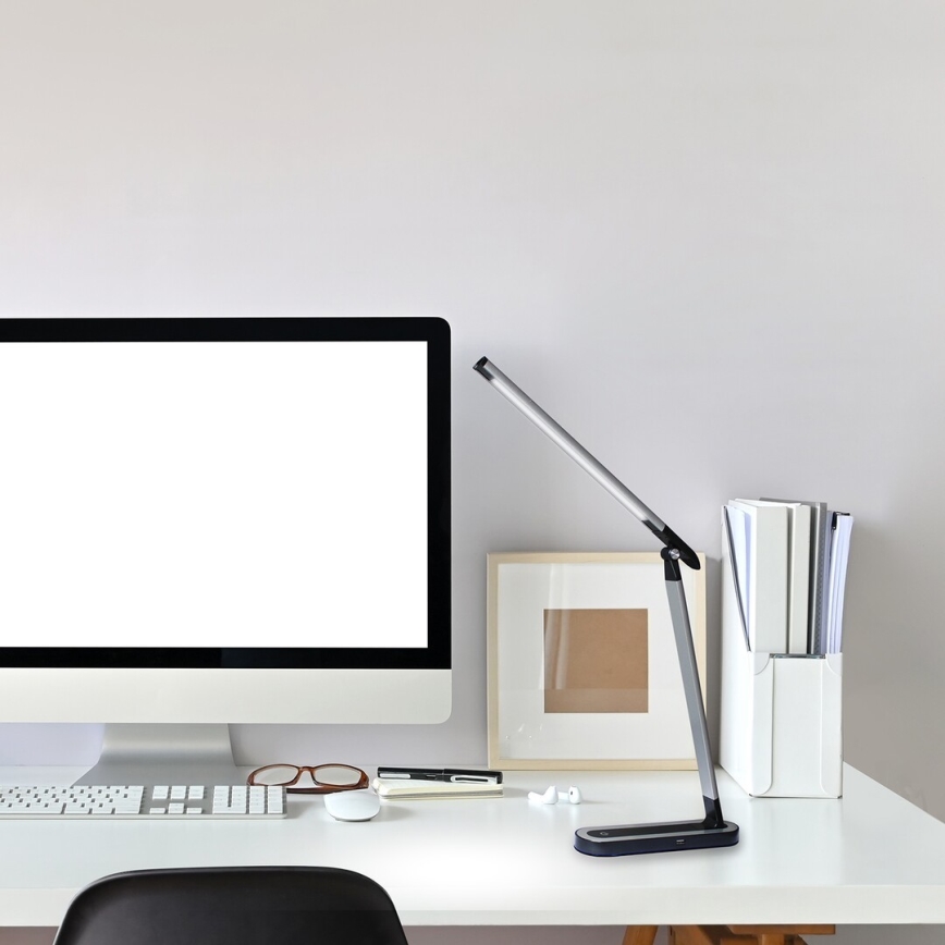 Rabalux - LED Dimbar touch Bordslampa LED/7W/230V svart