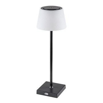 Rabalux - LED Dimbart uppladdningsbart skrivbordslampa LED/4W/3,7V 1800 mAh 3000-5000K IP44 svart