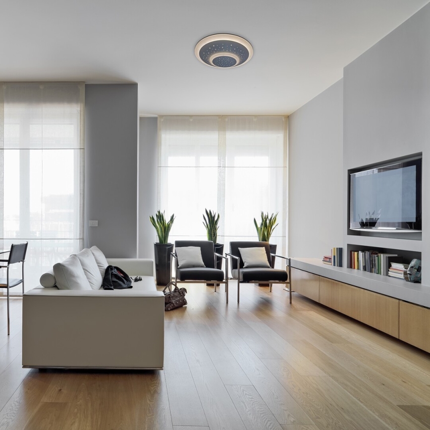 Rabalux - Dimmbar LED-taklampa LED/47W/230V 3000-6000K + fjärrkontroll Ø 48 cm