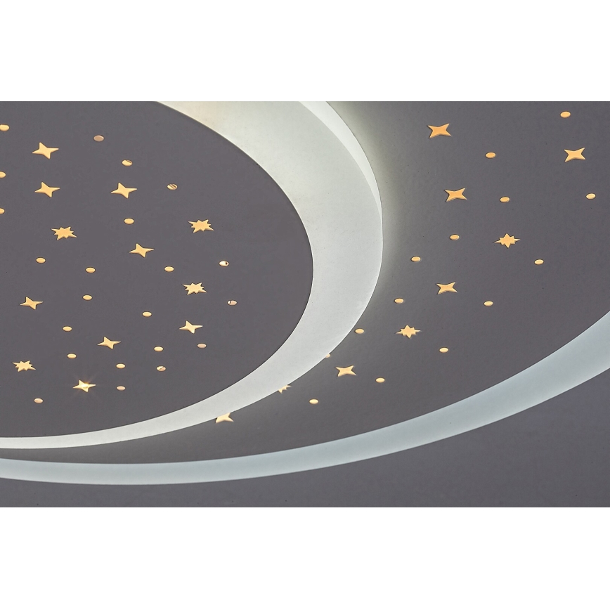 Rabalux - Dimmbar LED-taklampa LED/47W/230V 3000-6000K + fjärrkontroll Ø 48 cm