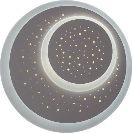 Rabalux - Dimmbar LED-taklampa LED/47W/230V 3000-6000K + fjärrkontroll Ø 48 cm