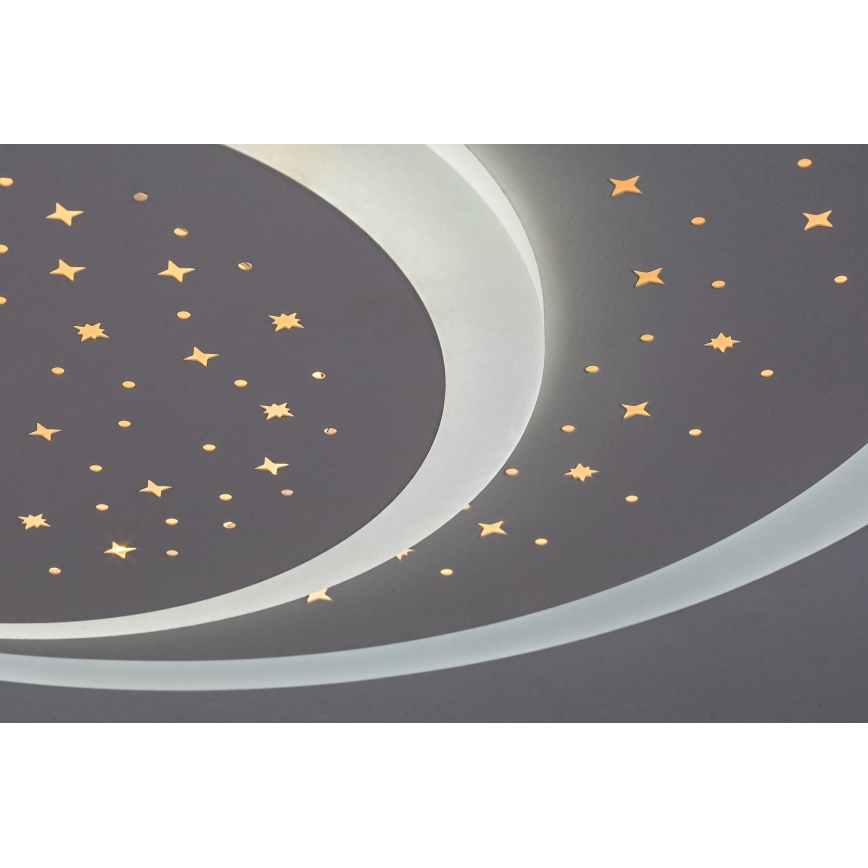 Rabalux - Dimmbar LED-taklampa LED/47W/230V 3000-6000K + fjärrkontroll Ø 48 cm