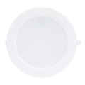 Rabalux - LED infälld belysning LED/18W/230V 3000K diameter 22 cm vit