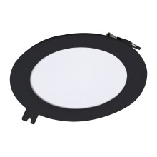 Rabalux - LED infälld belysning LED/6W/230V diameter 12 cm svart