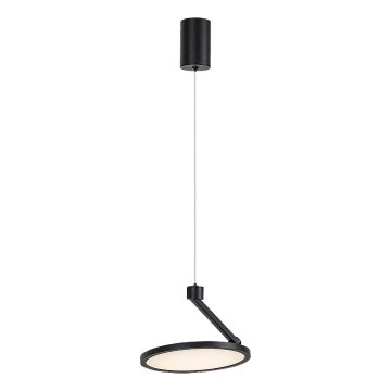 Rabalux - LED ljuskrona med textilsladd LED/20W/230V svart
