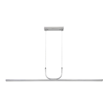 Rabalux - LED ljuskrona med textilsladd LED/25W/230V 3000K skinande krom