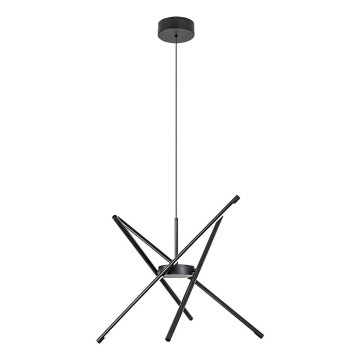 Rabalux - LED ljuskrona med textilsladd LED/40W/230V 3000K svart