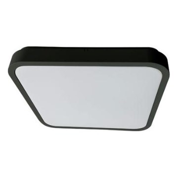 Rabalux - LED ljusreglerad taklampa till badrum LED/36W/230V 3000-6000K IP44 42x42 cm svart + fjärrkontroll