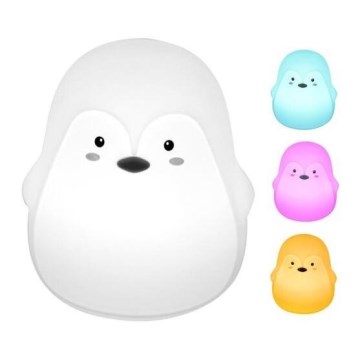 Rabalux - LED RGB Barnlampa LED/0,4W 1200 mAh pingvin