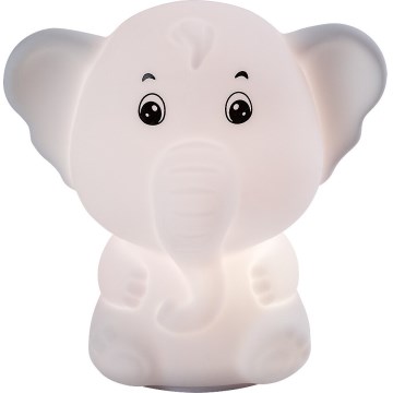 Rabalux - LED RGB beröringsstyrd nattlampa LED/0,05W/1xCR2032 elefant