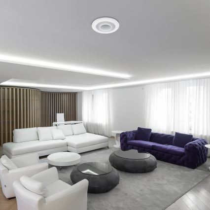 Rabalux - LED RGB dimbar taklampa LED/40W/230V 3000-6000K diameter 50 cm + fjärrkontroll