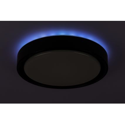 Rabalux - LED RGB Dimbart taklampa med sensor LED/28W/230V 2700–5000K Ø36 cm + fjärrkontroll