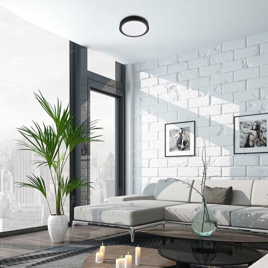 Rabalux - LED RGB Dimbart taklampa med sensor LED/28W/230V 2700–5000K Ø36 cm + fjärrkontroll