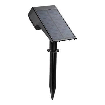 Rabalux - LED Solcellslampa LED/0,5W/3,7V IP65 svart 3000 mAh