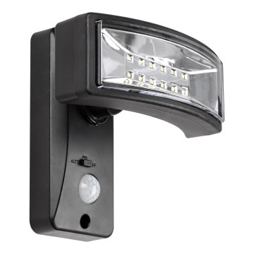 Rabalux - LED solcellslampa med sensor LED/2,4W/3,7V IP44 1200 mAh