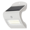 Rabalux - LED solcellsvägglampa med sensor IP44 1200 mAh
