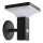 Rabalux - LED solcellsvägglampa med sensor LED/4W/230V IP44 svart 2200 mAh