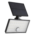 Rabalux - LED solreflektor med sensor LED/8W/3,7V 1800mAh IP65 + fjärrkontroll