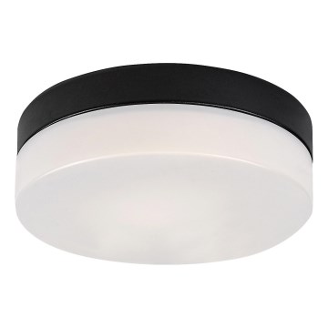 Rabalux - LED taklampa för badrum LED/15W/230V IP44 4000K diameter 23 cm svart