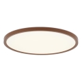 Rabalux - LED-taklampa för badrum LED/24W/230V 3000/4000/6000K Ø 40 cm IP44 brun