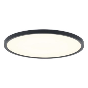 Rabalux - LED taklampa för badrum LED/24W/230V 3000/4000/6000K Ø 40 cm IP44 svart