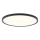 Rabalux - LED taklampa för badrum LED/24W/230V 3000/4000/6000K Ø 40 cm IP44 svart