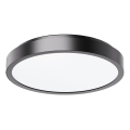 Rabalux - LED taklampa för badrum LED/48W/230V IP44 4000K diameter 42 cm svart