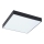 Rabalux - LED taklampa LED/18W/230V 3000-6000K IP44 svart 17,5x17,5 cm