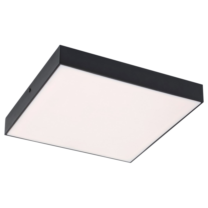 Rabalux - LED taklampa LED/18W/230V 3000-6000K IP44 svart 17,5x17,5 cm
