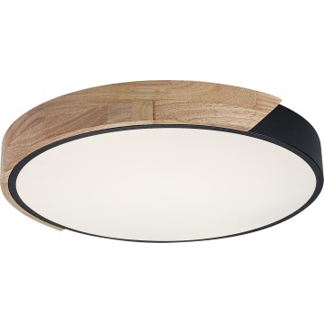 Rabalux - LED taklampa LED/24W/230V 4000K Ø41 cm svart/ek
