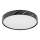 Rabalux - LED Taklampa LED/25W/230V 4000K Ø 39 cm svart