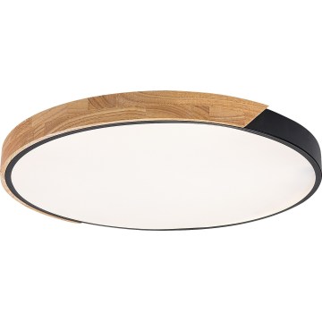 Rabalux - LED taklampa LED/42W/230V 3000/4000/6500K svart/ek Ø 61 cm
