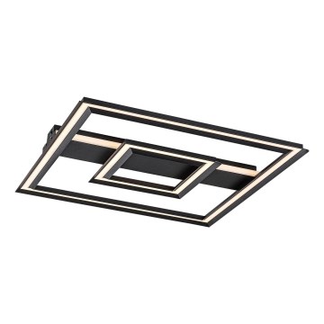 Rabalux - LED-taklampa LED/48W/230V 3000K svart 48,5x48,5 cm