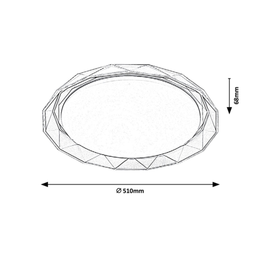 Rabalux - LED taklampa LED/48W/230V diameter 51 cm