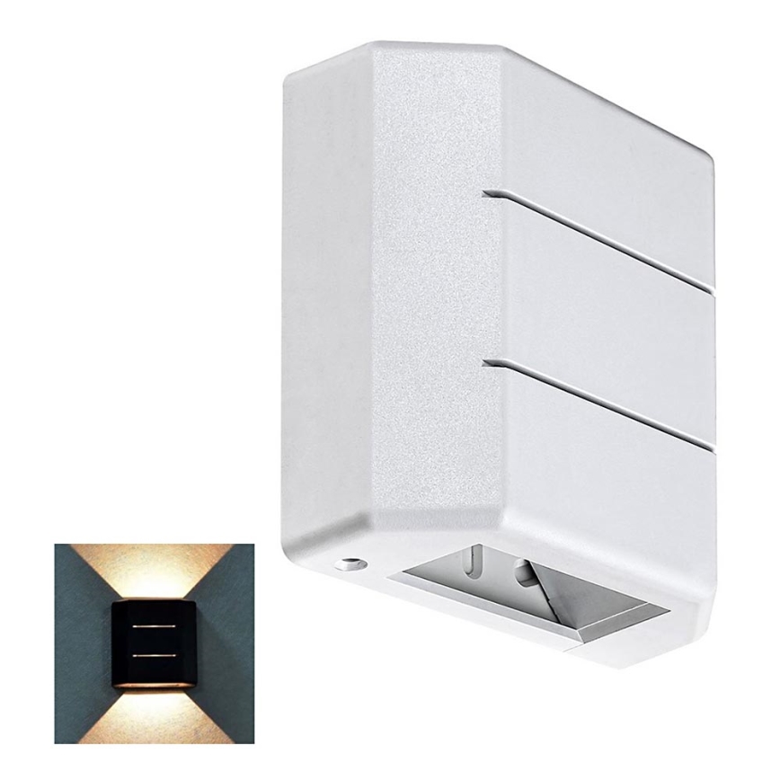 Rabalux - LED Utomhus vägglampa LED/6W/230V IP54 vit