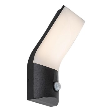 Rabalux - LED Utomhus Vägglampa med Sensor LED/10W/230V IP54